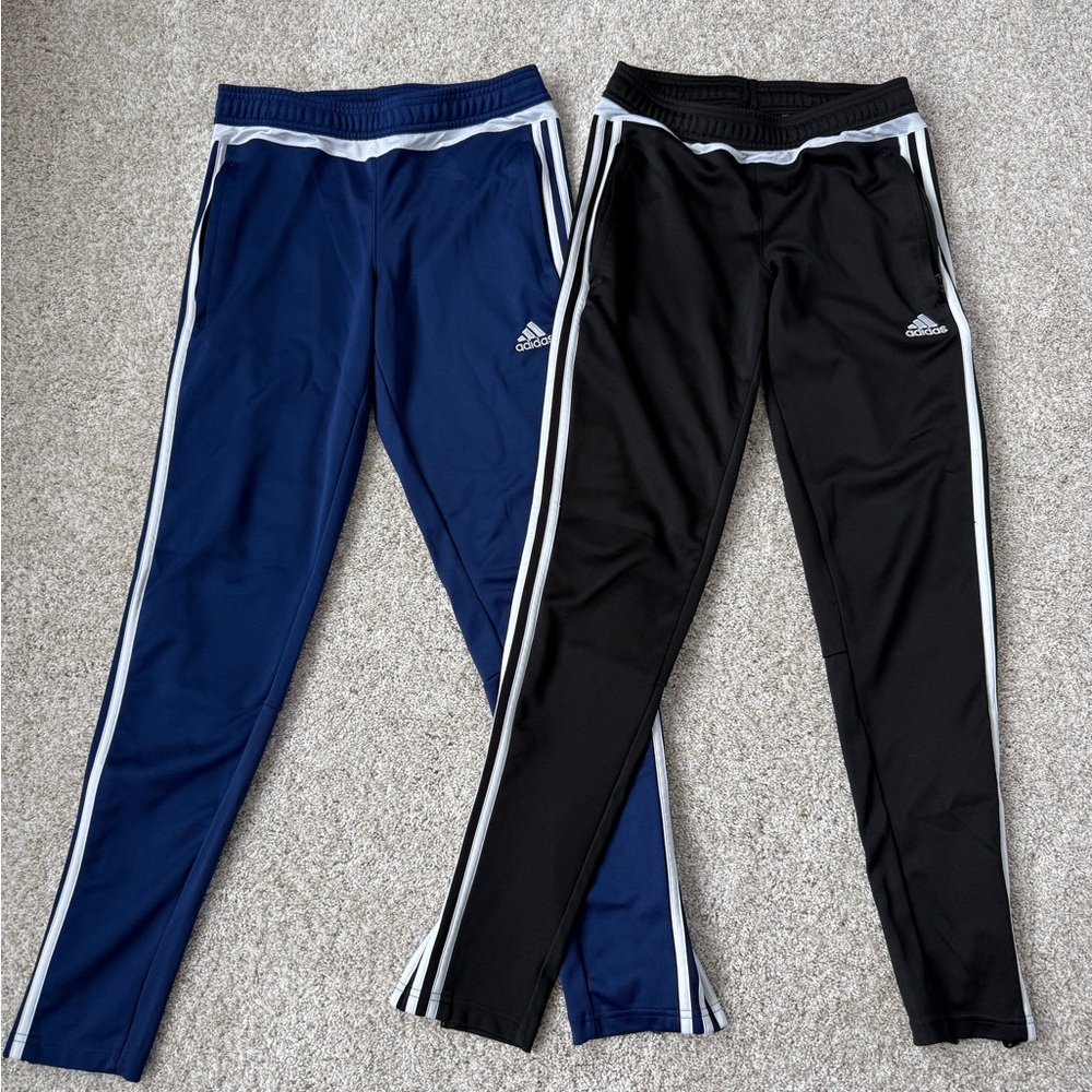 Adidas Women’s Navy and Black Joggers